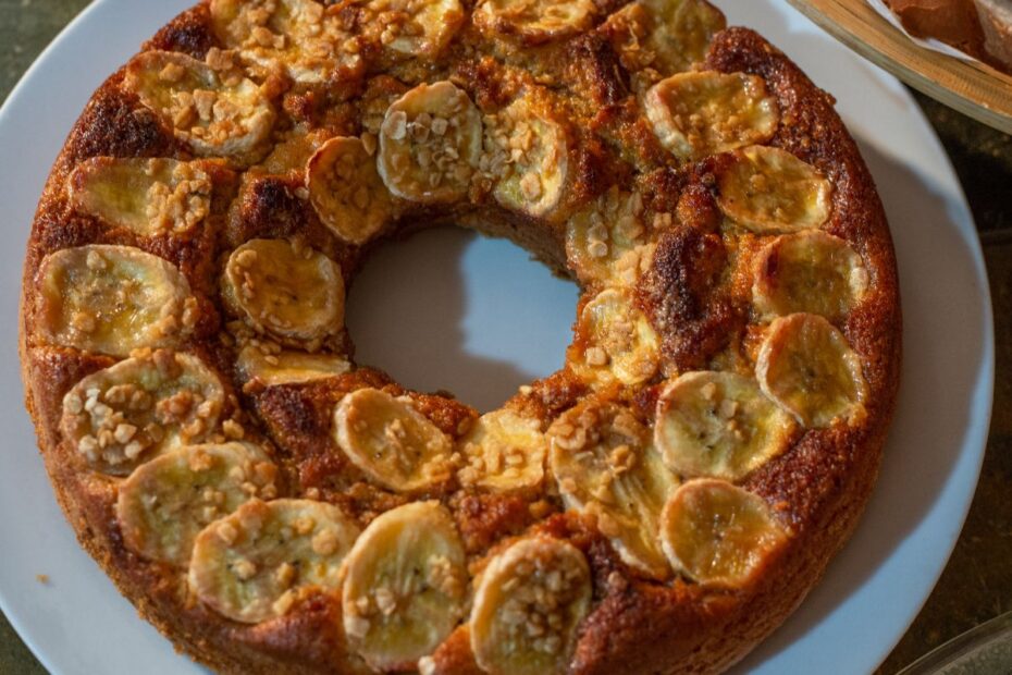 Receita de bolo de banana