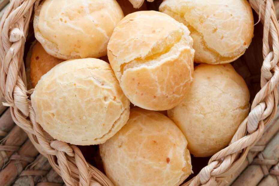 Receita de pão de queijo