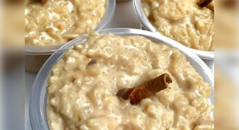 Arroz doce fácil e bem cremoso