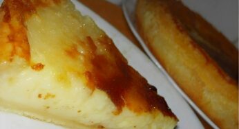 Bolo queijadinha de liquidificador é só bater os ingredientes e levar para assar uma delícia