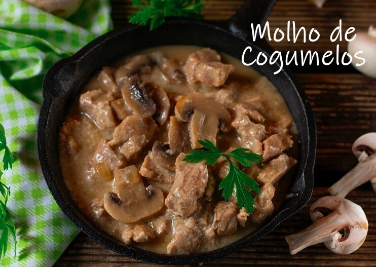 Receita de Molho de Cogumelos