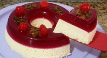 Gelatina 3 ingredientes muito fácil de ser feita vem ver –