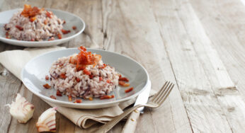 Falso risoto de palmito com bacon na panela de pressão: Faça já