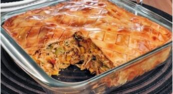 Torta fácil de frango com massa de pastel a melhor pra hojee vejaaa –