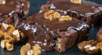 Torta Brownie de avelã deliciosa, vem espiar
