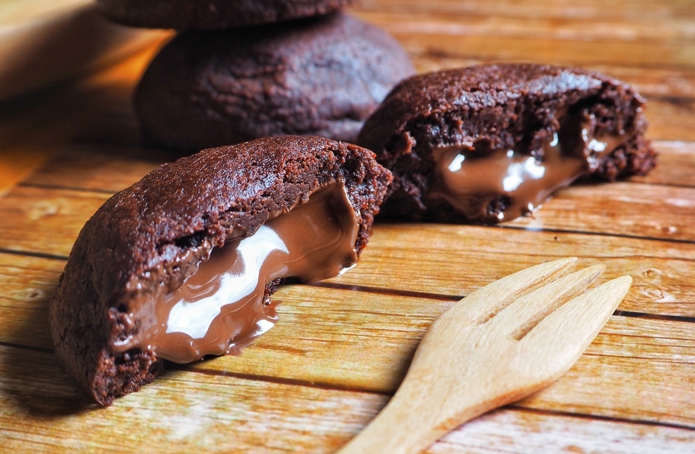 Biscoitos de Lava de Chocolate