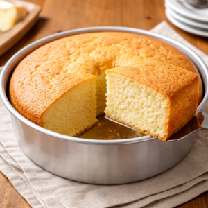 Receita de Pão de Ló na Forma