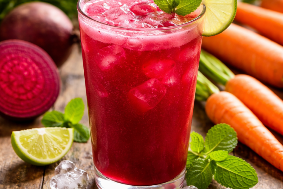 Receita de Suco de Beterraba com Cenoura